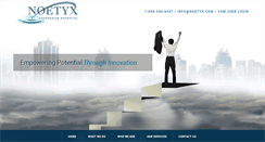 Desktop Screenshot of noetyx.com